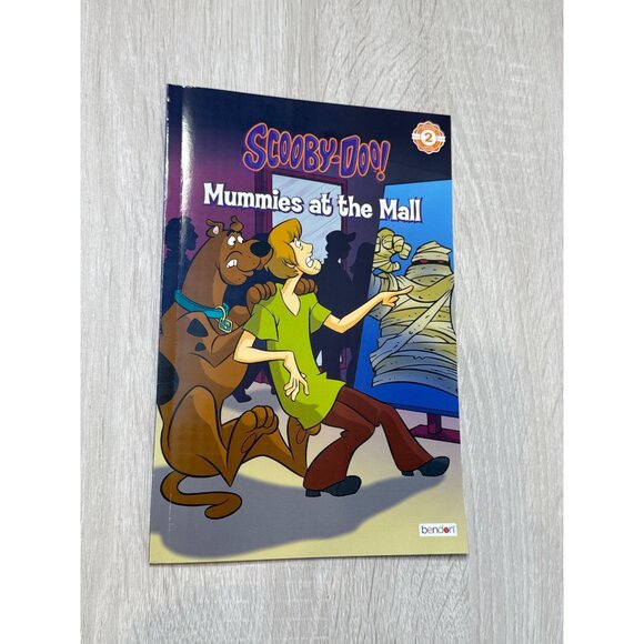 Scooby Doo Mummies at the Mall Leveled Reader 2 Kids Fiction Book Sight Words - Picture 1 of 3
